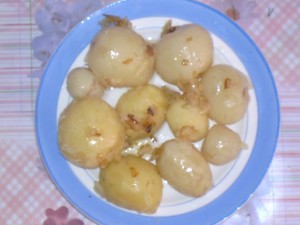                                             Вкусная молодая картошечка