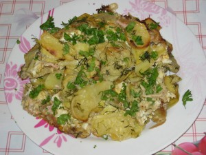 Картофель  по-венгерски