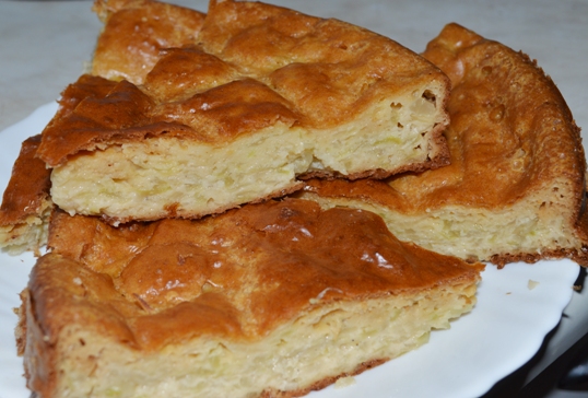  Пирог со свежей капустой – простой рецепт